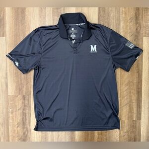 Colosseum Dark Gray Men's Polo Shirt